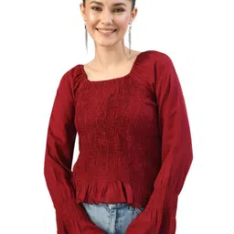 AGARU Bell Sleeve Top-picture-34
