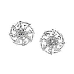 VALANOVA 14K White Gold 0.31 Ct Lab Grown Diamond Earrings-image-87