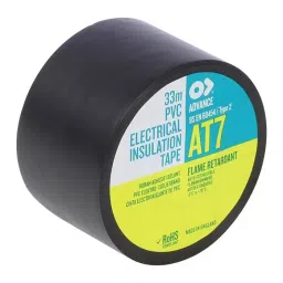 ADVANCE TAPES Electrical Insultape, Pvc, 33M X 50Mm, AT7 BLACK 33M X 50MM-picture-35