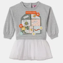 R&B Kids Grey Floral Print Regular Fit Sweatshirt-picture-46