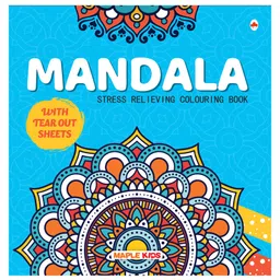 Mandala Art Colouring Books with Tear Out Sheets - 48 Pages-image-69