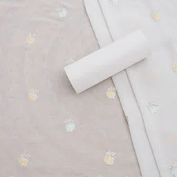 Soch Printed Silk Georgette Unstitched Dress Material image 3