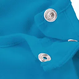 Baby Buzz 100% Cotton Monsoon Theme Half Sleeves My First Rains Text Printed Onesie - Blue image 4