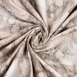 INDRA'S Beige & Cream-Coloured 250 TC King Bedsheet with 2 Pillow Covers image 2