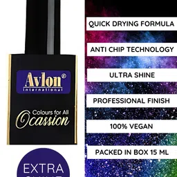 Avlon International Set of 3 Long Stay Gel Polish- 15 ml Each-Shade- 129- 40-34 image 5