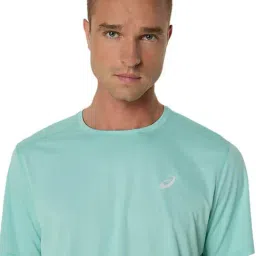 Asics Men's Oasis Green Ss T-Shirt image 4
