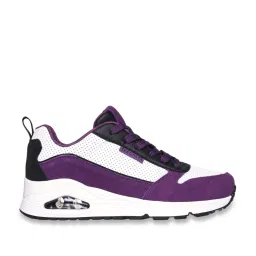 Skechers Women's UNO - 2 MUCH FUN Purple Sneakers image 1