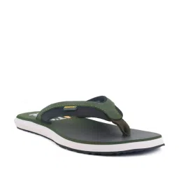 Sparx Men's Olive Flip Flops image 3