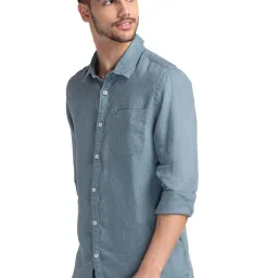 Being Human Grey Slim Fit Shirt image 3
