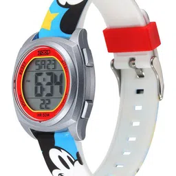 zoop from titan Zoop By Titan Kids Mickey Mouse Printed Round Shaped Digital Automatic Watch 16025PP13 image 3