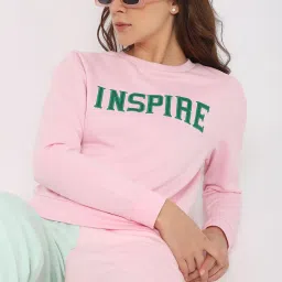 Vero Moda Pink Graphic Print Sweatshirt image 4