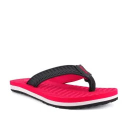 Sparx Men's Red Flip Flops image 3