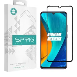 Sprig Edge To Edge Tempered Glass for Vivo Z1X (Pack of 1) image 1