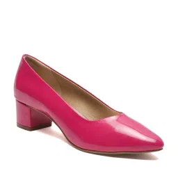 Flat N Heels Women's Pink Casual Pumps image 3