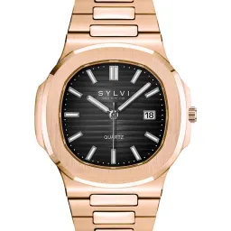 Sylvi URBAEN-ROSEGOLD URBANE Analog Watch for Men image 1