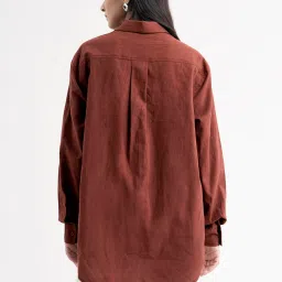 Fablestreet Brown Regular Fit Shirt image 2