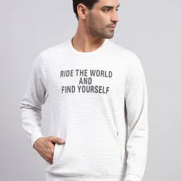 Monte Carlo White Regular Fit Printed T-Shirt image 1