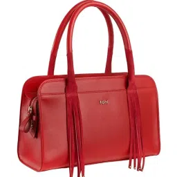 Tohl Rp1 Tamara Red Fringed Leather Handbag image 2