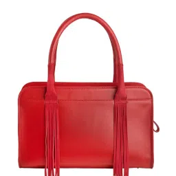 Tohl Rp1 Tamara Red Fringed Leather Handbag image 3