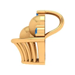 P.C. Chandra Jewellers 14k Yellow Gold Unique Design Pendant image 3