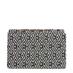 Aditi Wasan Maroon Fabric Envelope Clutch image 3