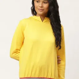 Belle Fille Yellow Full Sleeves Sweatshirt-image-20