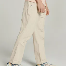 Puma MMQ Beige Relaxed Fit Trackpants image 3