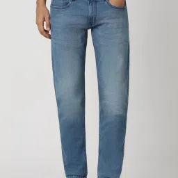 Peter England Blue Skinny Fit Jeans image 1