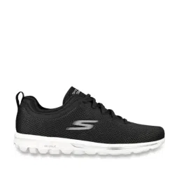 Skechers Men's GO WALK CLASSIC Black White Walking Shoes-picture-12