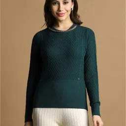 Allen Solly Green Regular Fit Top image 1