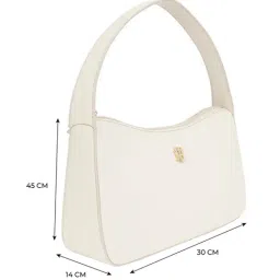 TOMMY HILFIGER Sugarcane Solid Handbag image 4