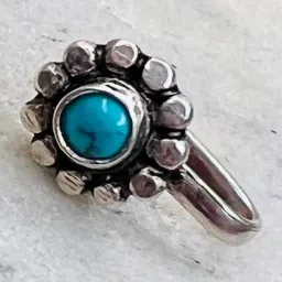 Arte Jewels 925 Sterling Silver Nosepin for Women image 1