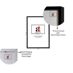 Art Street Calm Sunset Landscape Printed Multicolor Engineered Wood Wall Art image 3