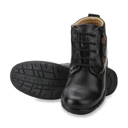 Red Chief Men's Black Casual Boots image 5