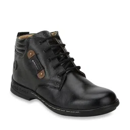 Red Chief Men's Black Casual Boots image 1