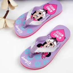 Kidsville Kids Silver & Purple Flip Flops-image-65