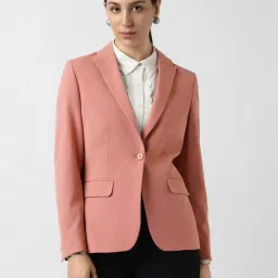 Van Heusen Pink Regular Fit Blazer image 1