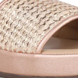 Inc.5 Women's Rose Gold Casual Wedges image 5
