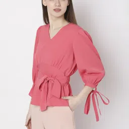 Vero Moda Pink Regular Fit Top image 3