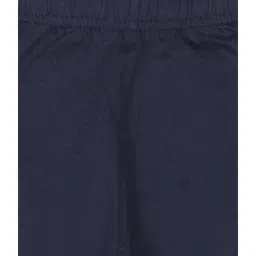 Proteens Kids Navy Cotton Regular Fit Capri image 3