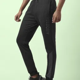 Ajile By Pantaloons Black Slim Fit Printed Joggers image 3