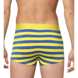 Jack & Jones Yellow & Blue Striped Trunks image 2