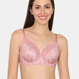 Zivame Pink Printed Bralette Bra-image-42