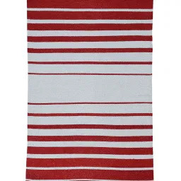 Romee Red & White Rug - Set of 1 image 2