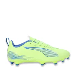 Puma Kids ULTRA 5 PLAY FG/AG Fizzy Apple Football Shoes image 1