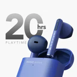 Boult Audio AirBass Xpods True Wireless Earbuds with 20H Playtime (Blue) image 3