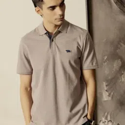 Andamen Brown Regular Fit Polo T-Shirt-picture-21