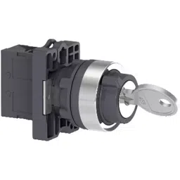 Sibass Electric Key Selector Switch 3 Position Diameter 22.5 mm PVC Body Without Contact Element with CE Mark, SE-EG33 (Pack of 300)-picture-30
