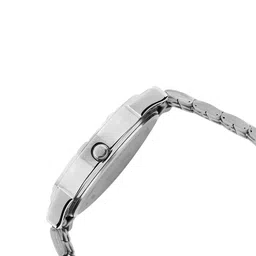 Titan Men Silver Toned Dial Watch NF1639SM01 image 3