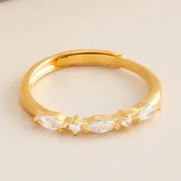 Kushal's Fashion Jewellery 925 Silver White Rhodium Polished Zircon Finger Ring for Women-picture-21